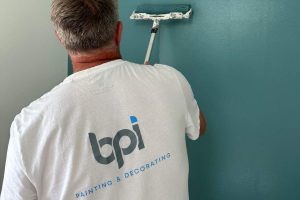 BPI Decorating painting a job in Bicester.